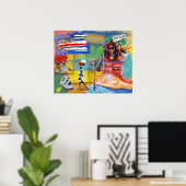 Poster Kaapverdië (Thuiskantoor)