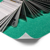 Poster: Kaarten spelen Poker Domino Poster (Hoek)