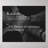 Poster Kaizen (Continue verbetering) (Voorkant)