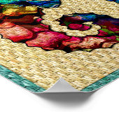 Poster Kaleidoscope Zee Horses (Hoek)