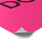 Poster kalm houden en donuts eten afdrukken (Hoek)