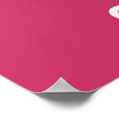 Poster kalm houden en eten (Hoek)