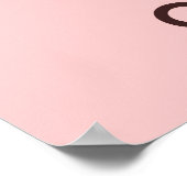 Poster kalm houden en eten (Hoek)