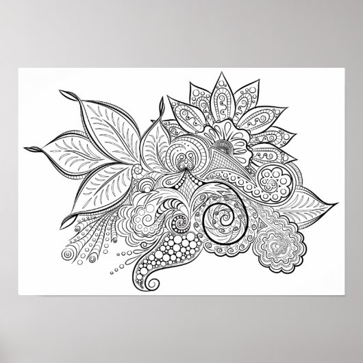 poster kalmerende momenten (Voorkant)