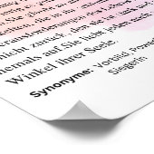 Poster Kämpferin Definition (Hoek)