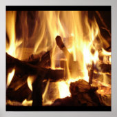 poster kampvuur (Voorkant)