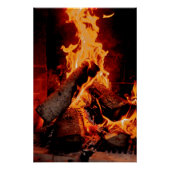 Poster kampvuur (Voorkant)
