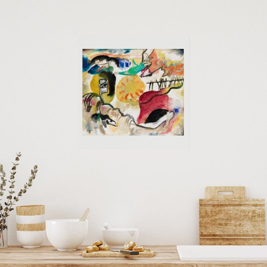POSTER : KANDINSKY : KARDEN VAN LOVE II (Keuken)
