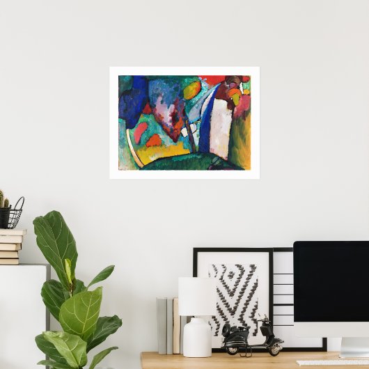 POSTER : KANDINSKY : WATERVAL (Thuiskantoor)