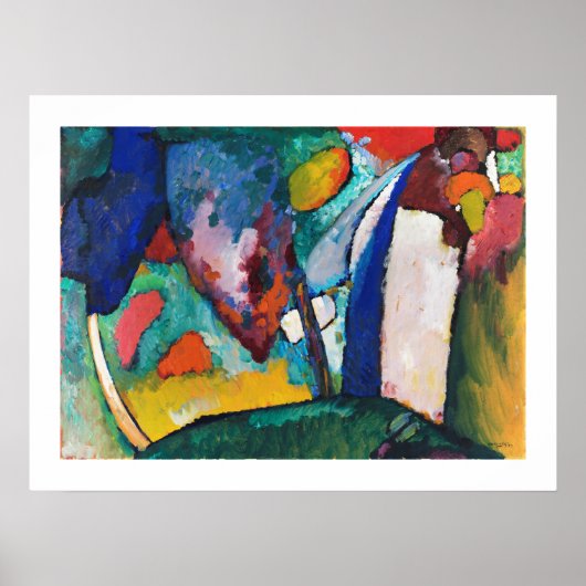 POSTER : KANDINSKY : WATERVAL (Voorkant)
