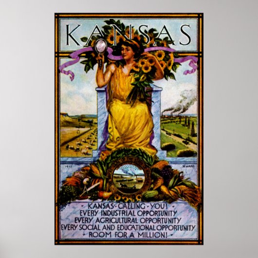 poster Kansas 1911 (Voorkant)
