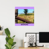 Poster/Kansas/Flint Hills Poster (Thuiskantoor)