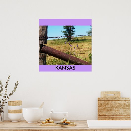 Poster/Kansas/Flint Hills Poster (Keuken)