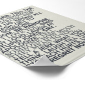 Poster Kansen nemen (Hoek)