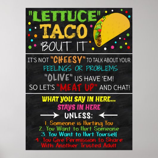 Poster Kantoor Vertrouwelijkheid advies (Voorkant)