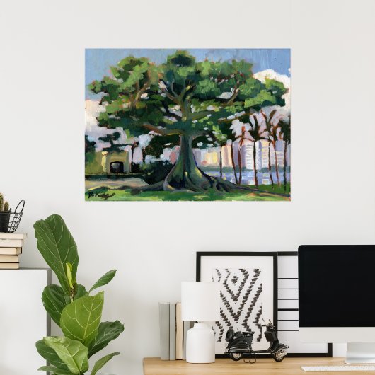 Poster Kapok Tree (Thuiskantoor)