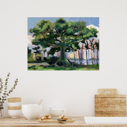 Poster Kapok Tree (Keuken)