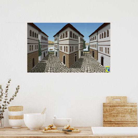 Poster Kastoria (Keuken)