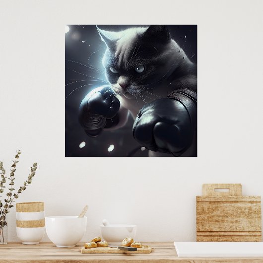 Poster katten (Keuken)