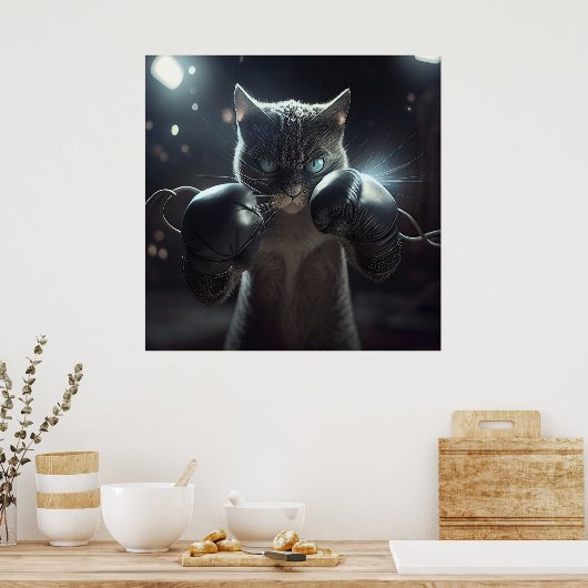 Poster katten (Keuken)