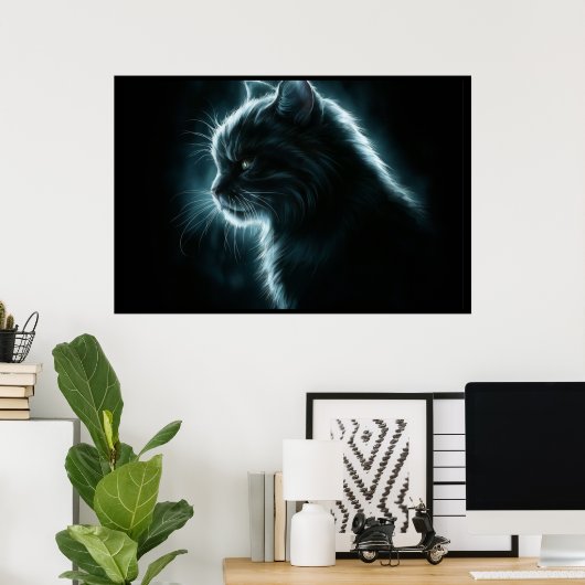 Poster Katten 02 (Thuiskantoor)