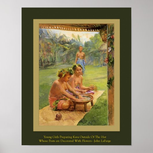 Poster Kava Girls (Voorkant)