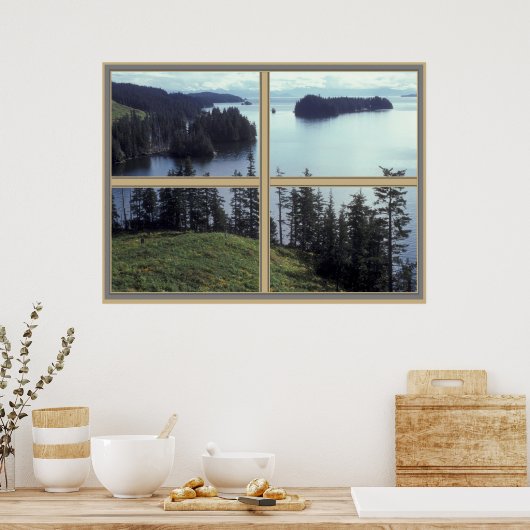 Poster Kazachstan van Bay Alaska (Keuken)