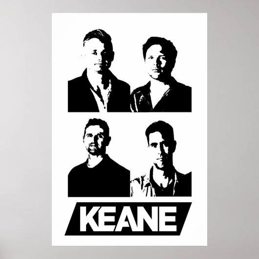Poster Keane Band (Voorkant)