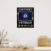 Poster Kentucky Veteran (Keuken)