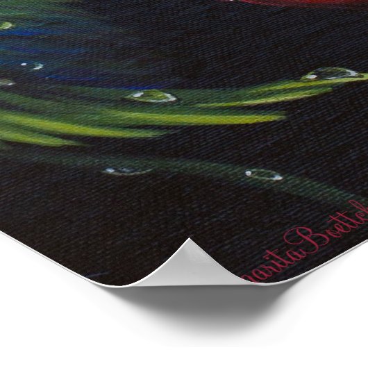 Poster kersen (Hoek)