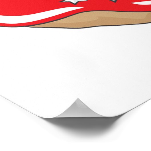 Poster kerstdonuts (Hoek)