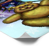 Poster kerstfeest (Hoek)