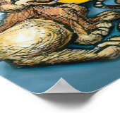 Poster kerstfeest (Hoek)