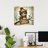 Poster kerstKat (Thuiskantoor)