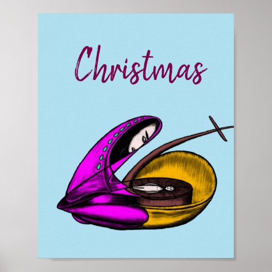 Poster Kerstmis (Voorkant)