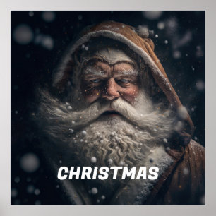 Poster Kerstmis: kerstdecoraties