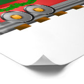 Poster kersttrein (Hoek)