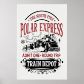 Poster kersttrein (Voorkant)