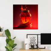 Poster Ketchup (Thuiskantoor)