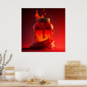 Poster Ketchup (Keuken)