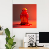 Poster Ketchup (Thuiskantoor)