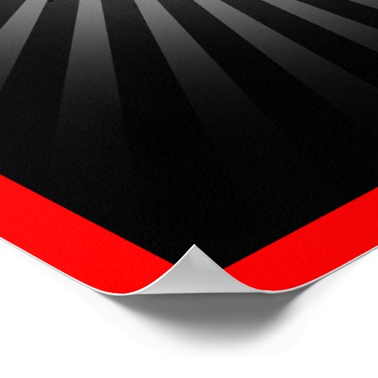 Poster Kettlebell Glow - van het RX-project (Hoek)