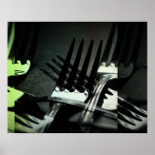 Poster keukenforken (Voorkant)
