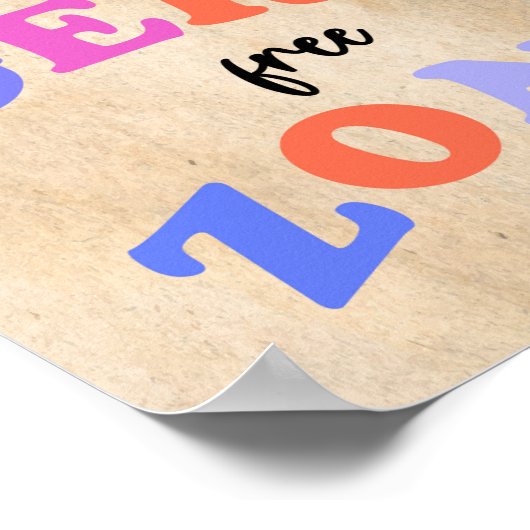 Poster kiemvrije zone (Hoek)