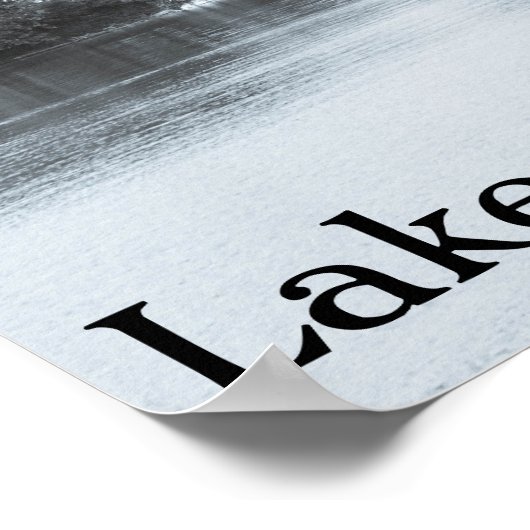 Poster  Kijk Lake Lanier (Hoek)