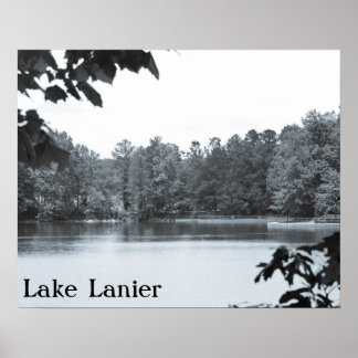 Poster  Kijk Lake Lanier