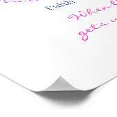 Poster-Kijk omhoog Poster (Hoek)