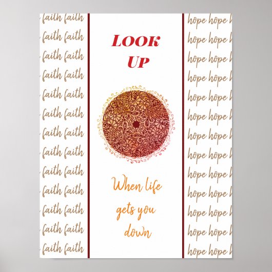 Poster-Kijk omhoog Poster (Voorkant)