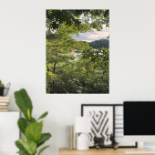 Poster 'Kijken door de bomen' (Thuiskantoor)