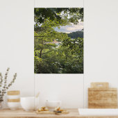 Poster 'Kijken door de bomen' (Keuken)